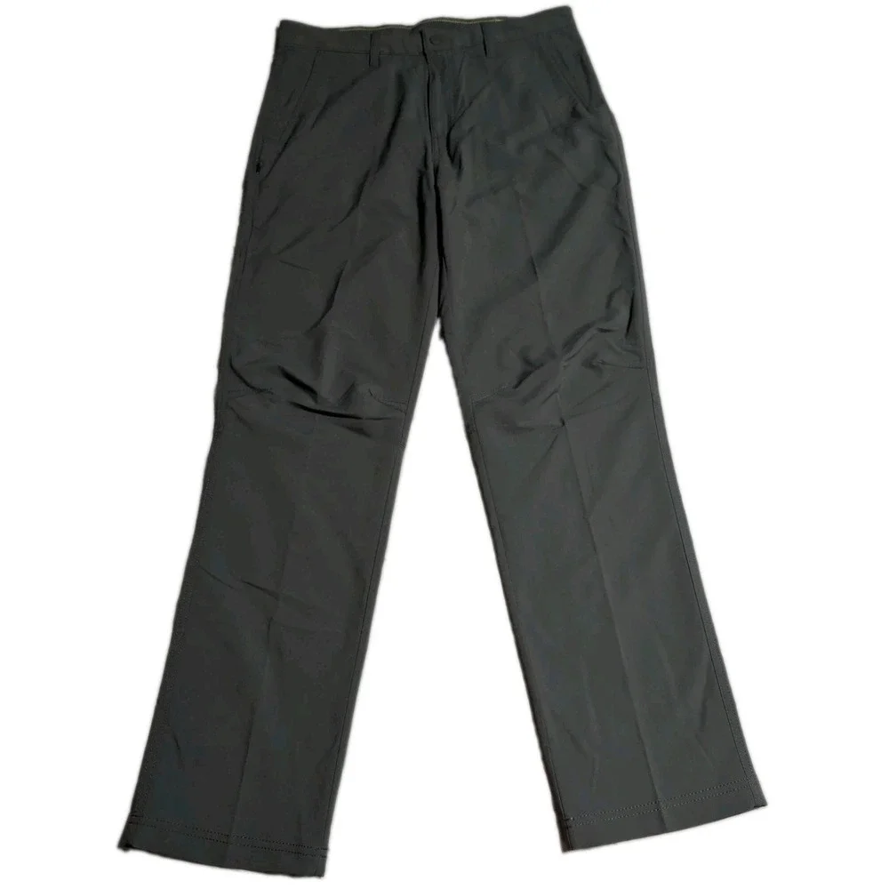 Alpine Design Mens 34x32 Gray Stretch Hiking Pants Outdoor Travel Performance
